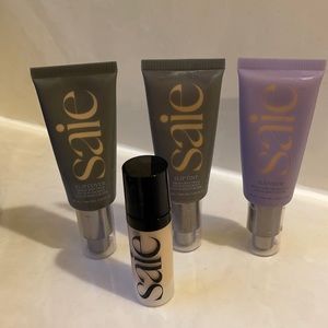 Saie Slip Tint x 2, Sunscreen, Glow Gel SAVE $77!